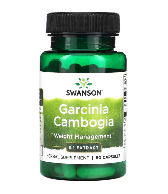 Swanson Garcinia Cambogia 5:1 Extract 80mg 60 caps