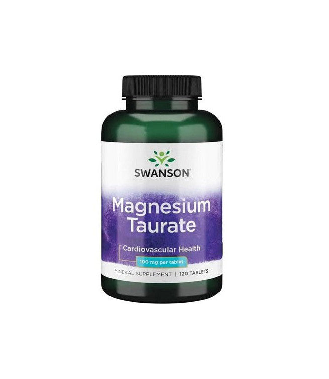 Swanson Magnesium Taurate 100mg 120 tabs