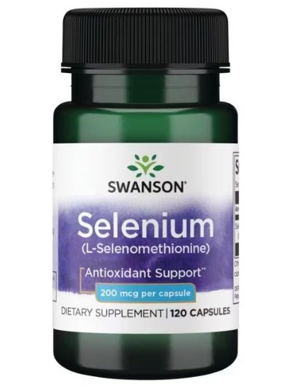 Swanson Selenium 200mcg 120 caps