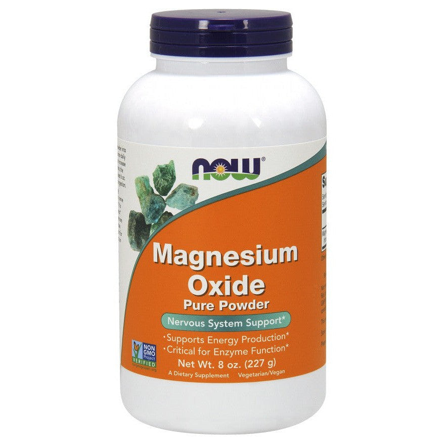 NOW Foods Magnesium Oxide Pure Powder 227g