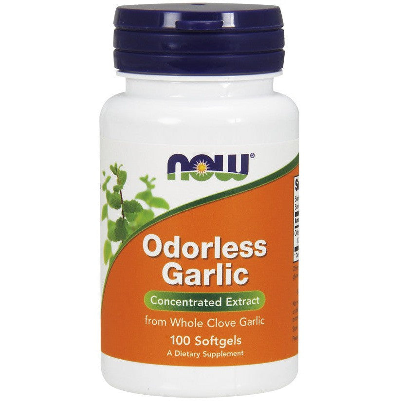 NOW Foods Odorless Garlic 100 softgels