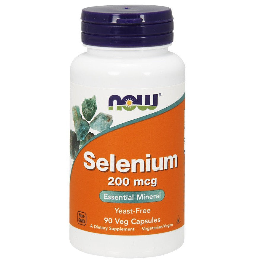 NOW Foods Selenium 200mcg 90 vcaps