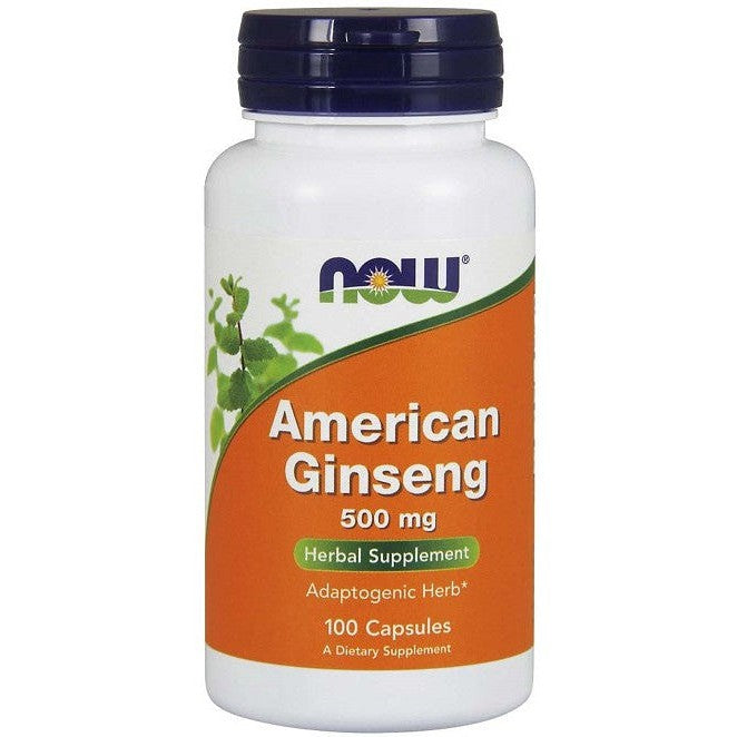 NOW Foods American Ginseng 500mg 100 vcaps