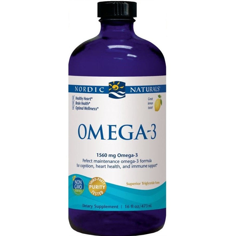 Nordic Naturals Omega-3 1560mg Lemon 473 ml.