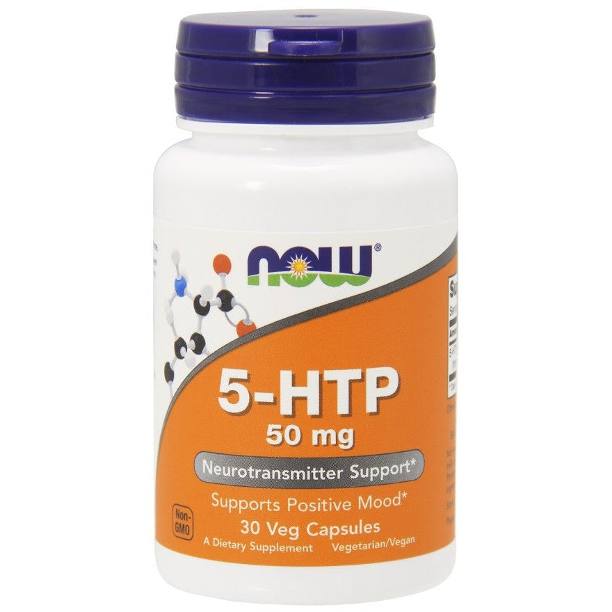 NOW Foods 5-HTP 50mg 30 vcaps
