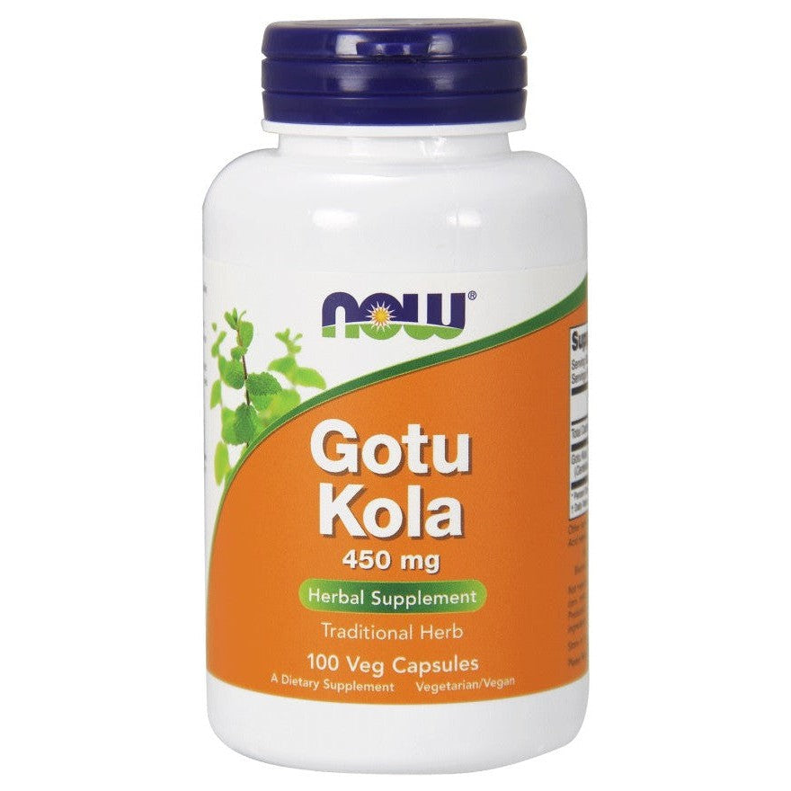 NOW Foods Gotu Kola 450mg 100 vcaps