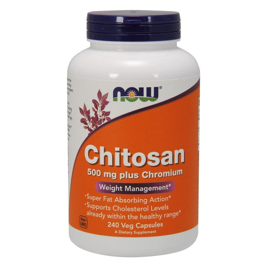 NOW Foods Chitosan 500mg Plus Chromium 240 vcaps