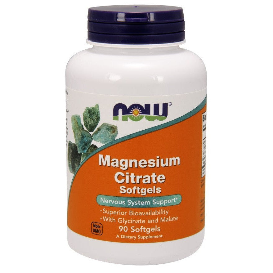 NOW Foods Magnesium Citrate Softgels 90 softgels