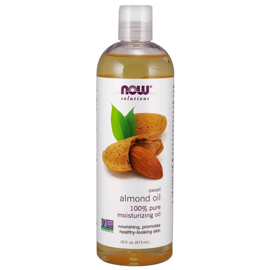 NOW Foods Almond Oil Pure 473 ml.
