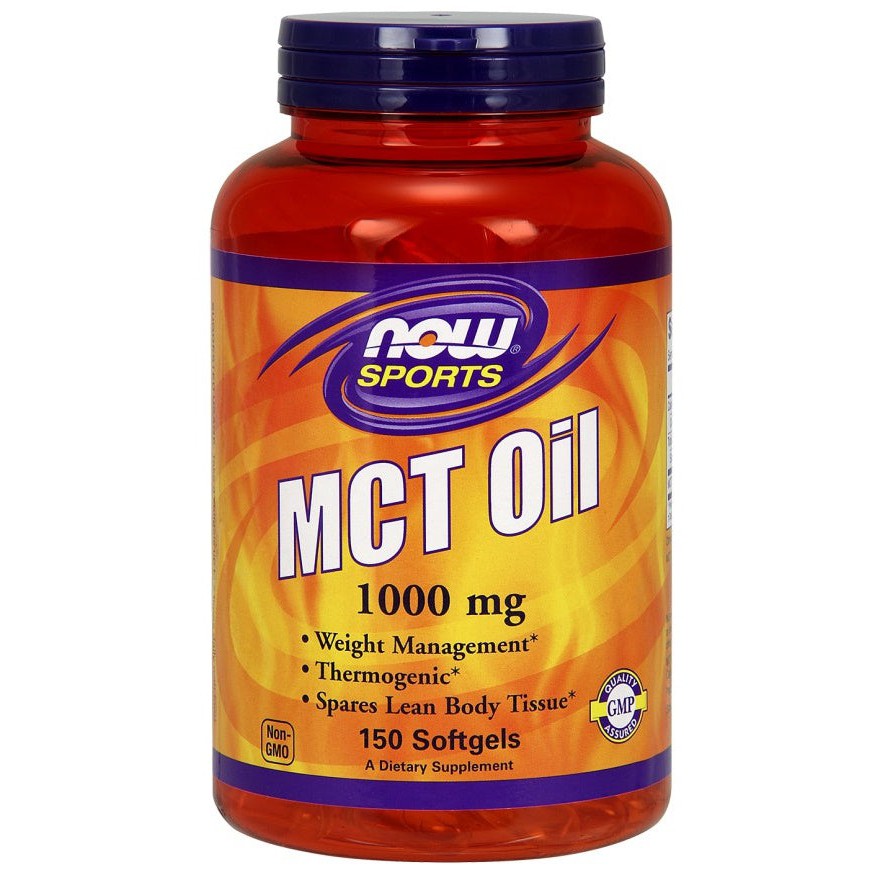NOW Foods MCT Oil 1000mg 150 softgels