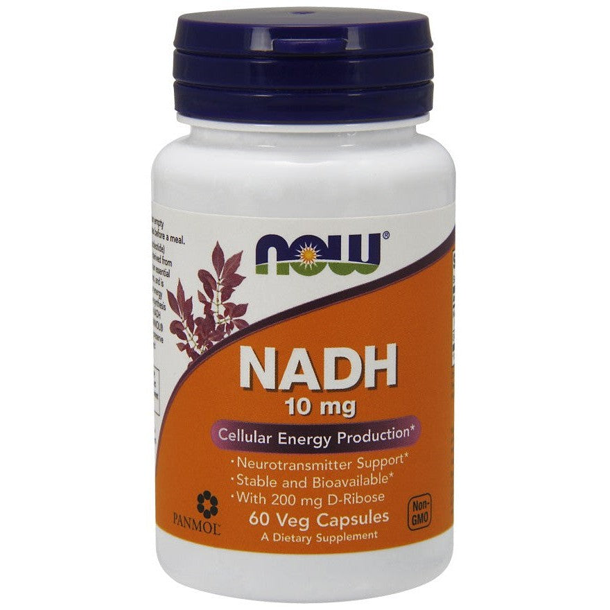 NOW Foods NADH 10mg 60 vcaps