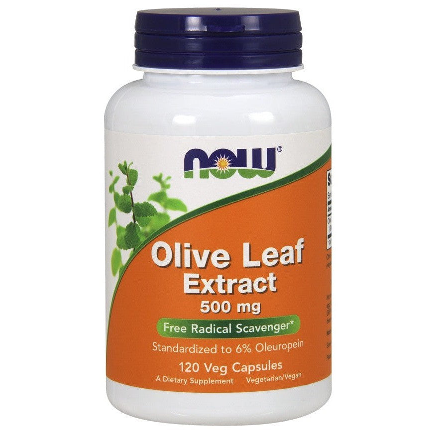 NOW Foods Olive Leaf Extract 500mg 120 vcaps