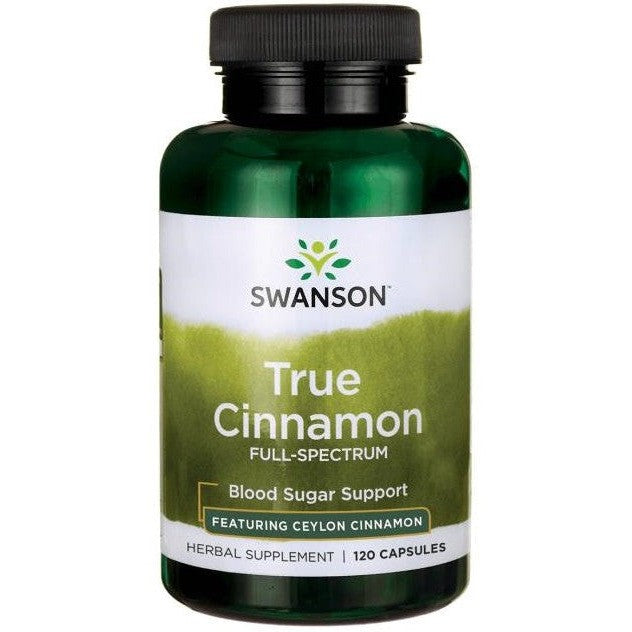 Swanson True Cinnamon Full Spectrum 120 caps