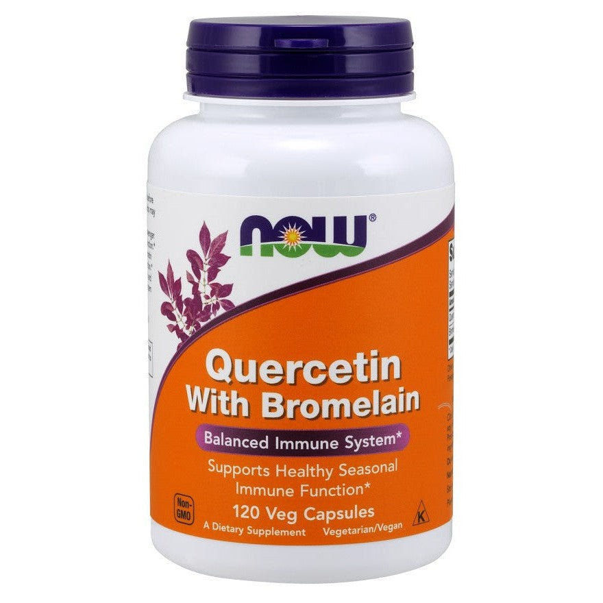 NOW Foods Quercetin with Bromelain 120 vcaps