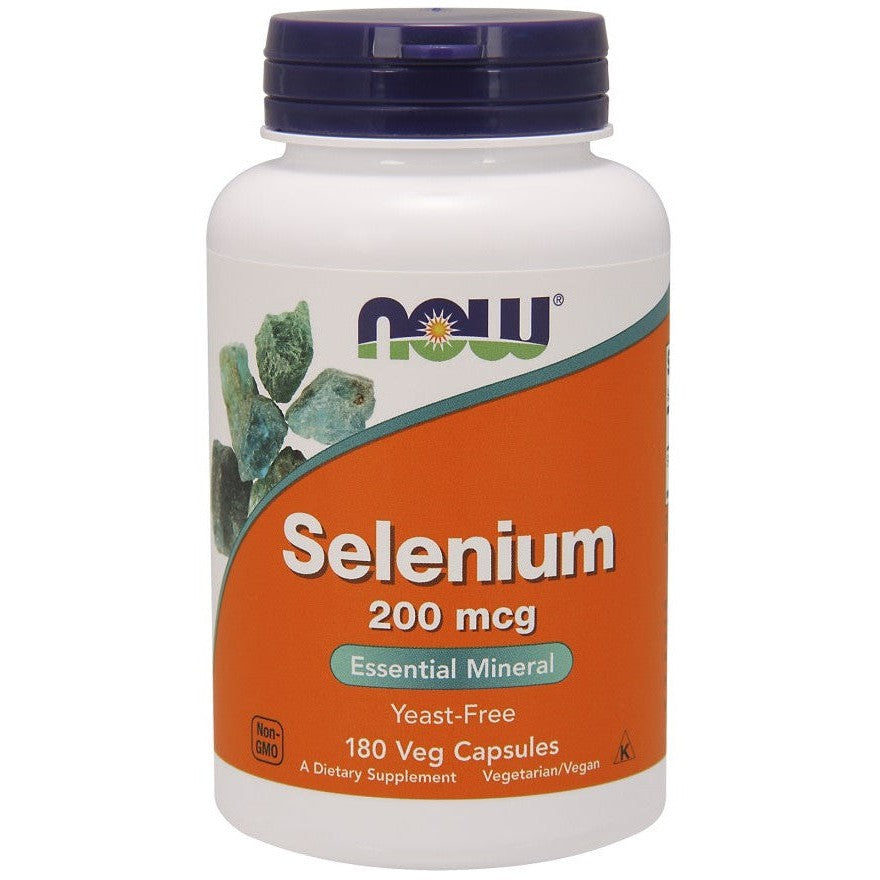 NOW Foods Selenium 200mcg 180 vcaps