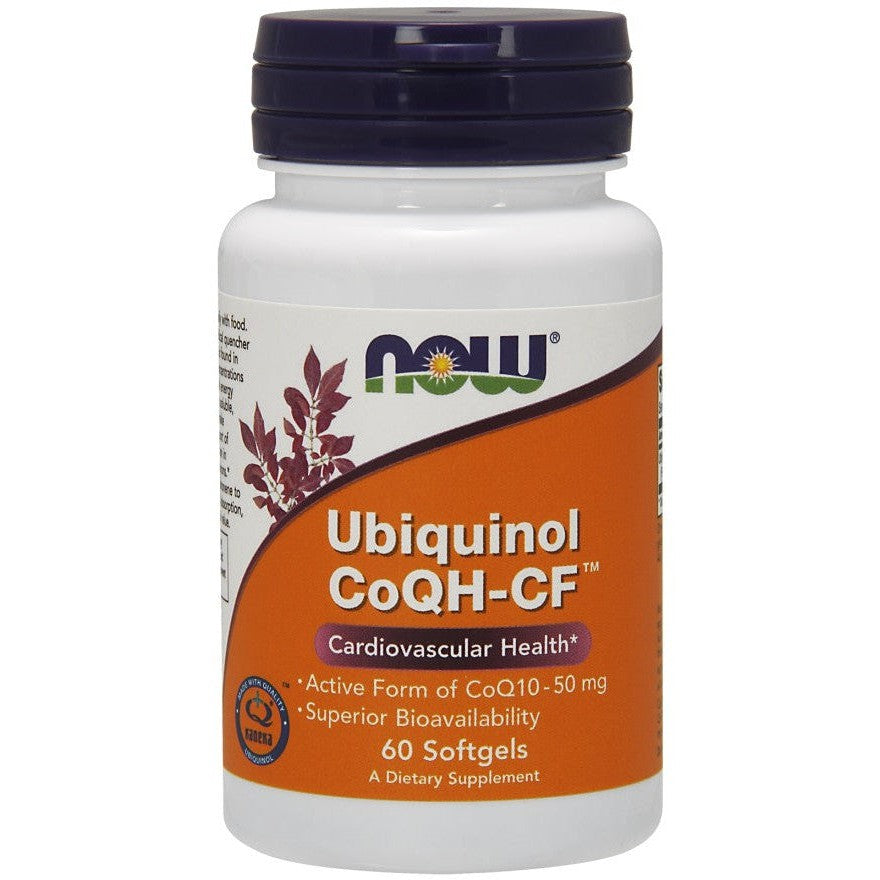NOW Foods Ubiquinol CoQH-CF - 60 softgels