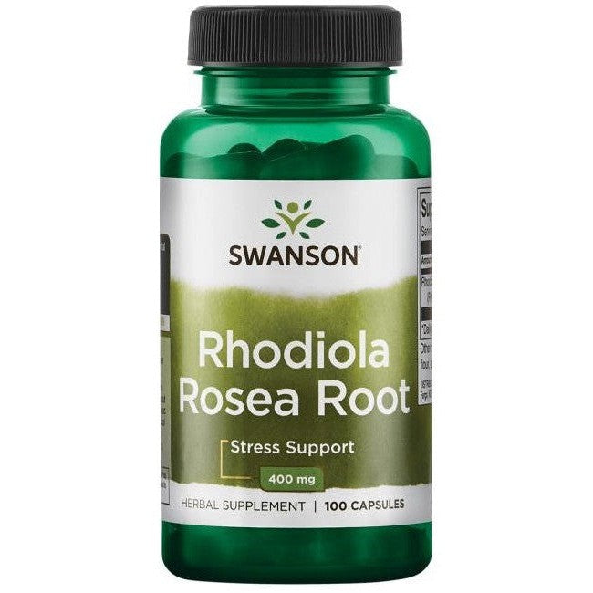Swanson Rhodiola Rosea Root 400mg 100 caps