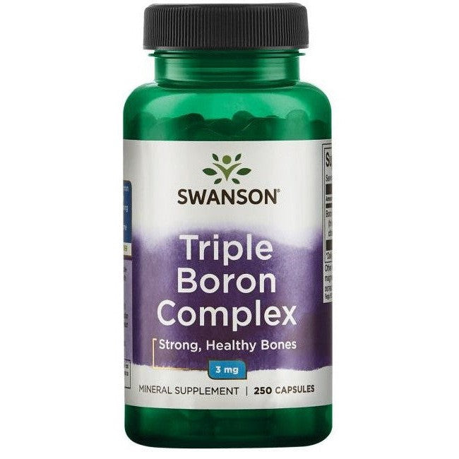 Swanson Triple Boron Complex 3mg 250 caps