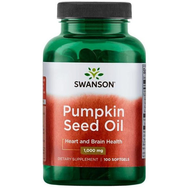 Swanson Pumpkin Seed Oil 1000mg 100 softgels