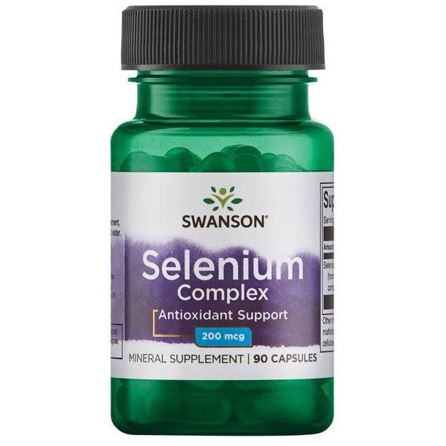 Swanson Selenium Complex 200mcg 90 caps