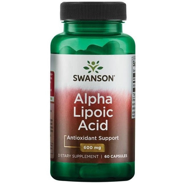 Swanson Alpha Lipoic Acid 600mg 60 caps