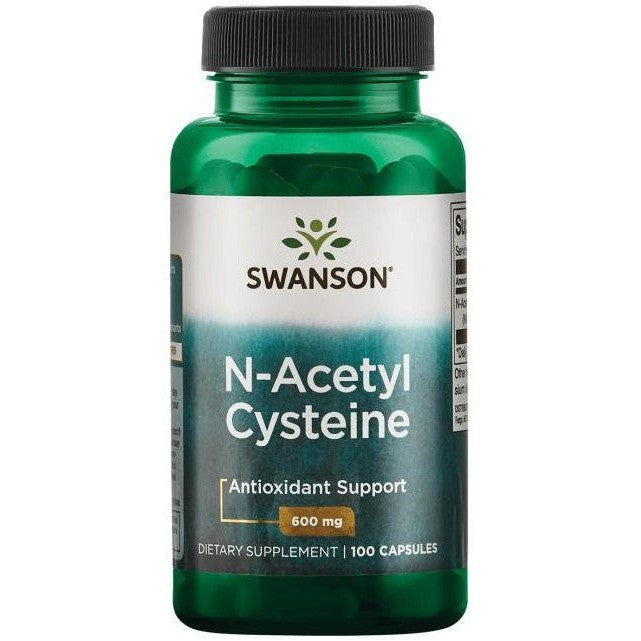 Swanson N-Acetyl Cysteine 600mg 100 caps