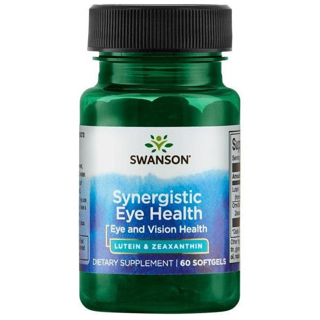 Swanson Synergistic Eye Health Lutein & Zeaxanthin 60 softgels