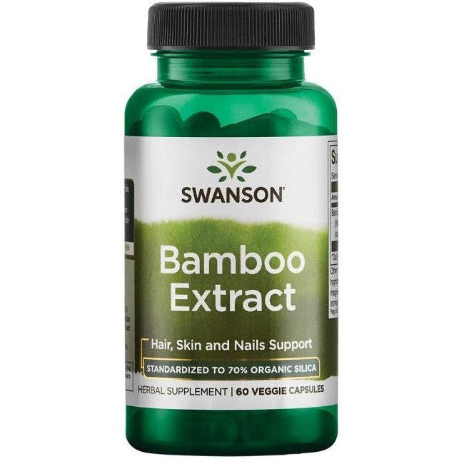 Swanson Bamboo Extract 60 vcaps
