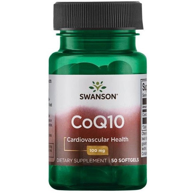 Swanson CoQ10 100mg 50 softgels