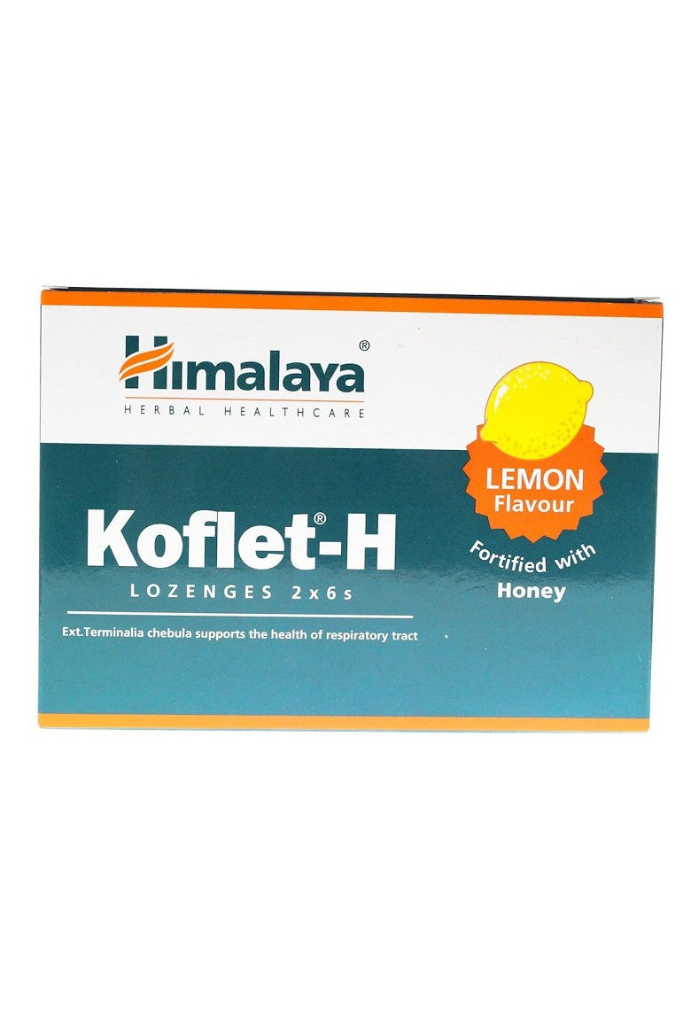 Himalaya Koflet-H Lemon 12 lozenges
