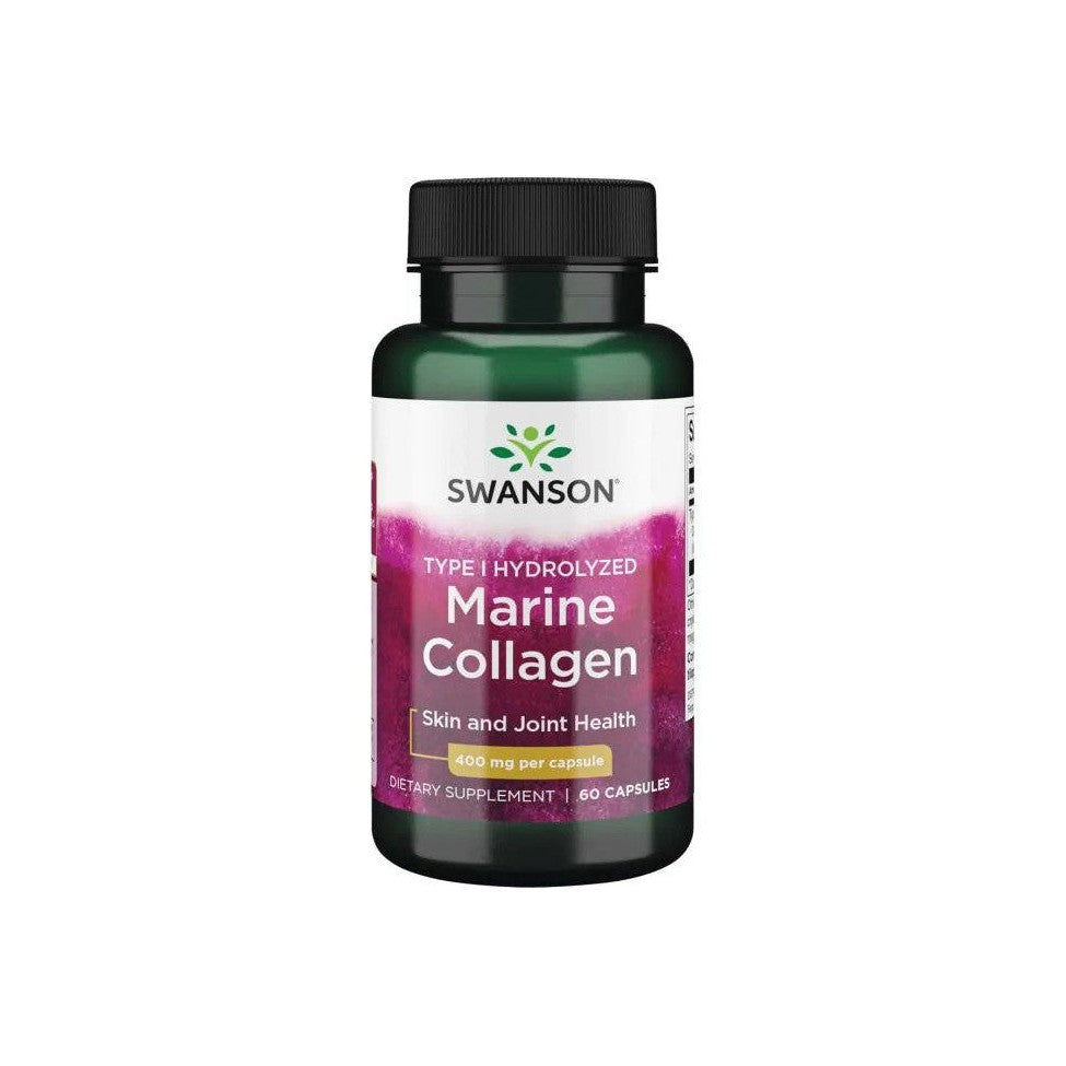 Swanson Type I Hydrolyzed Marine Collagen 60 caps