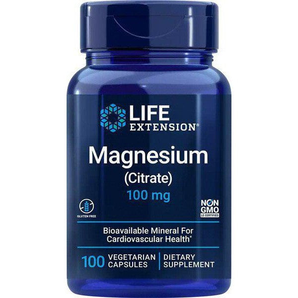 Life Extension Magnesium (Citrate) 100mg 100 vcaps