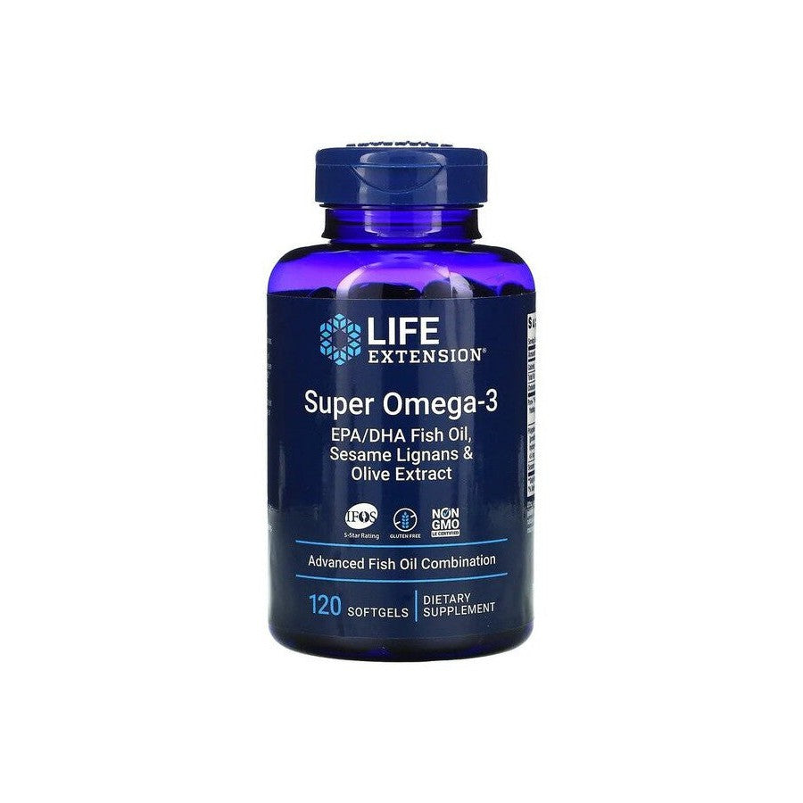 Life Extension Super Omega-3 120 softgels