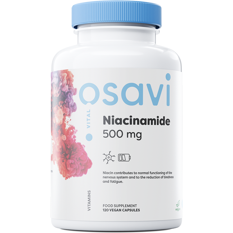 Osavi Niacinamide 500mg 120 vegan caps