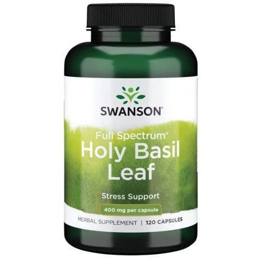 Swanson Holy Basil Leaf 400mg 120 caps