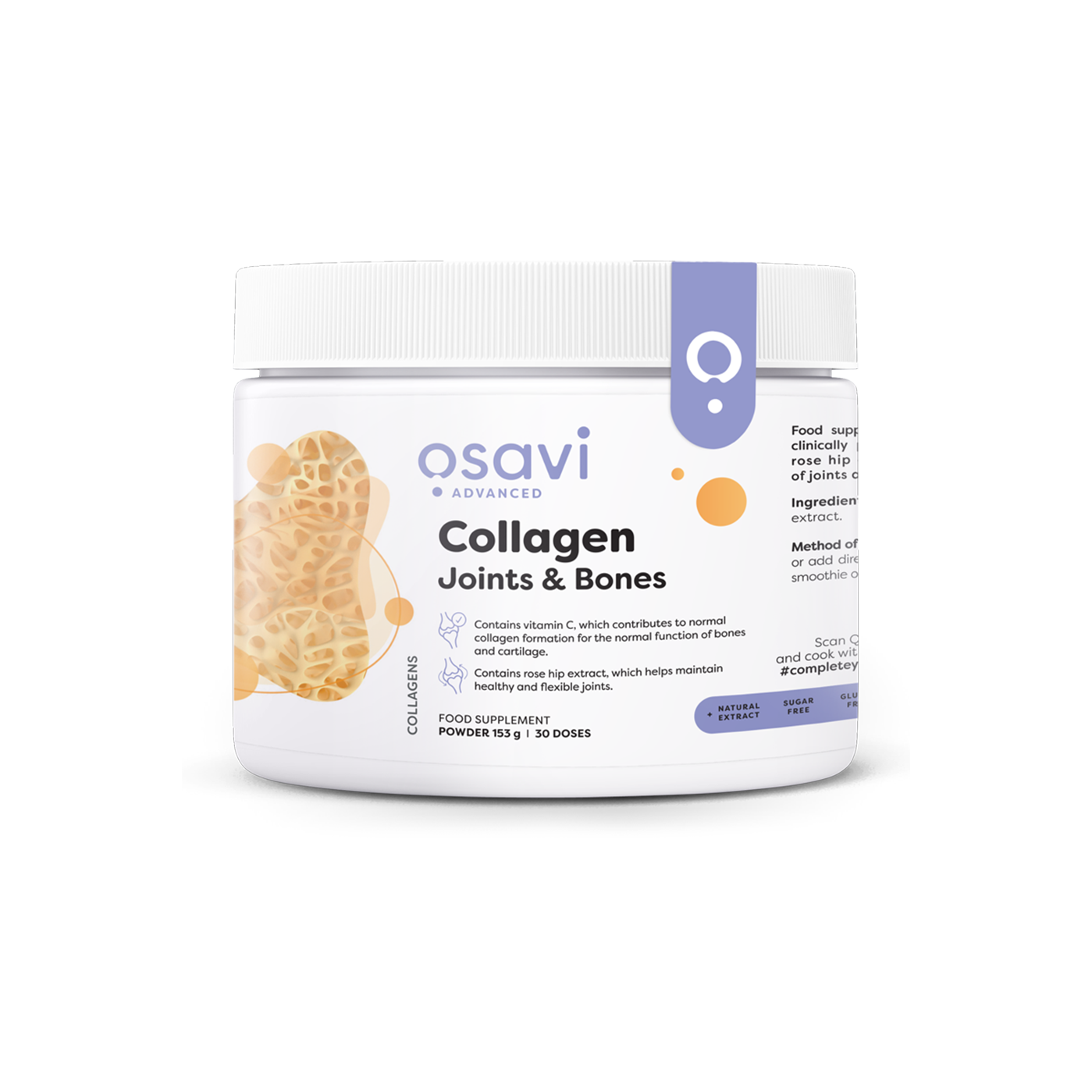 Osavi Collagen Peptides Joints & Bones 153g