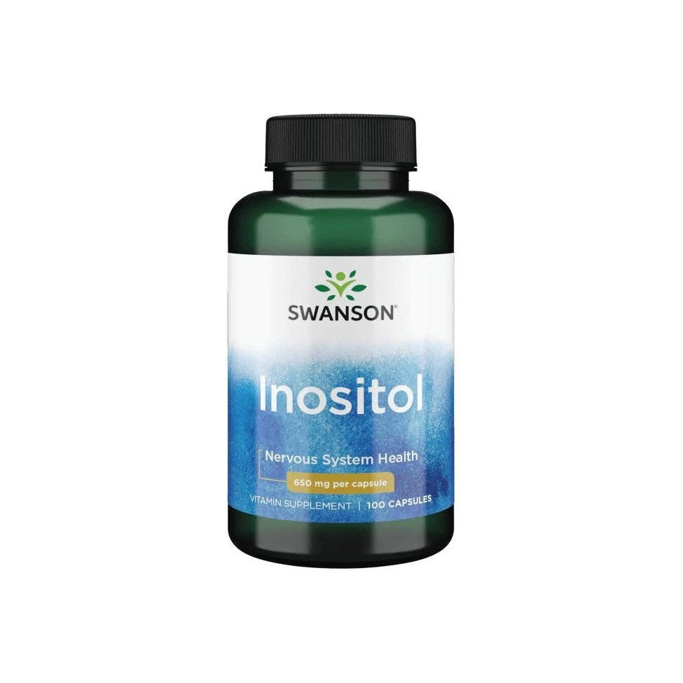 Swanson Inositol 650mg 100 caps