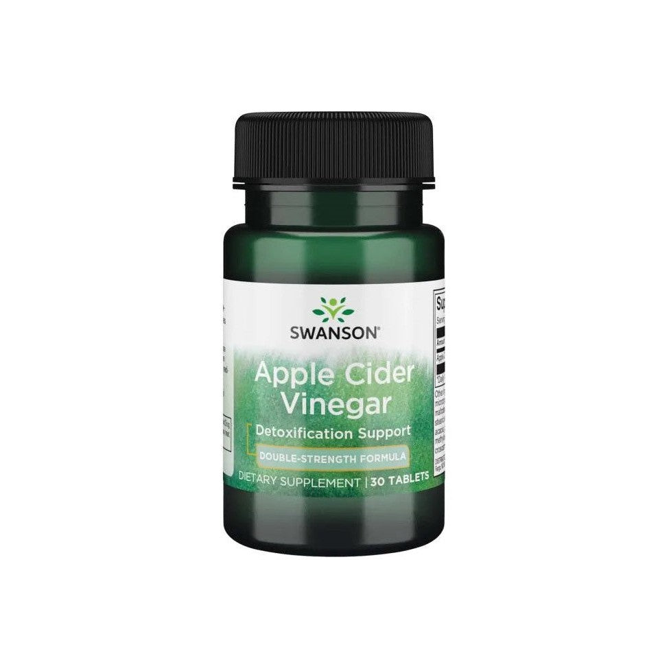 Swanson Apple Cider Vinegar 200mg Double-Strength 30 tablets