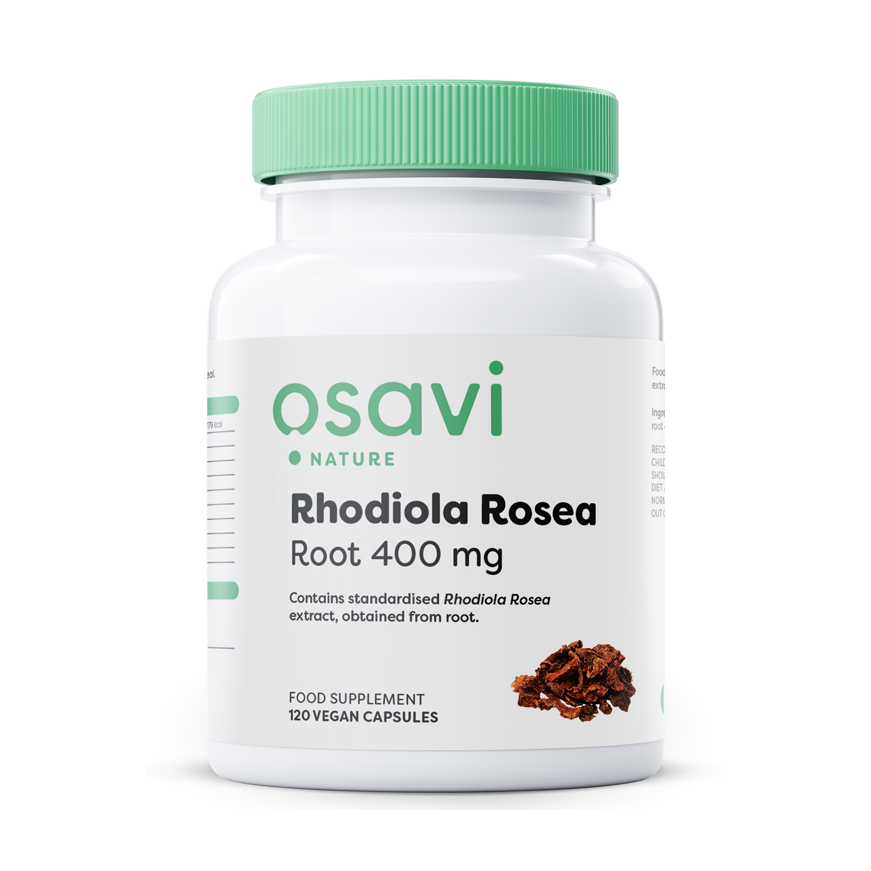 Osavi Rhodiola Rosea Root 400mg 120 vegan caps