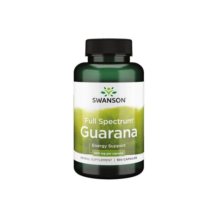Swanson Full Spectrum Guarana 500mg 100 caps