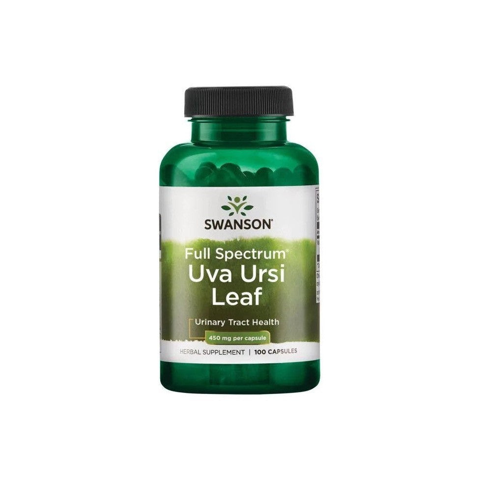 Swanson Full Spectrum Uva Ursi Leaf 450mg 100 caps