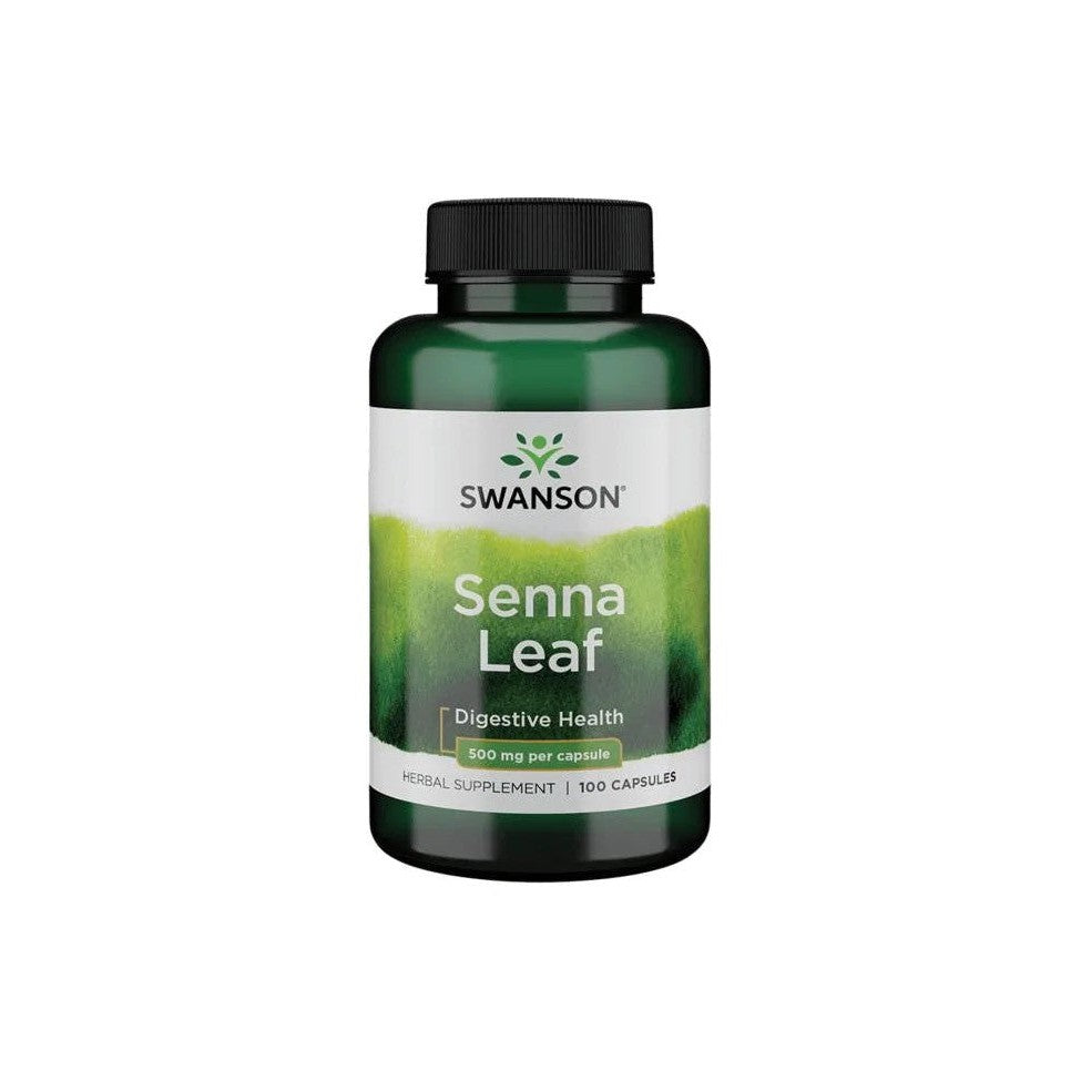 Swanson Senna Leaf 500mg 100 caps