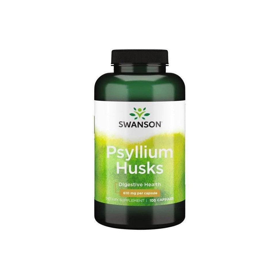 Swanson Psyllium Husks 610mg 100 caps