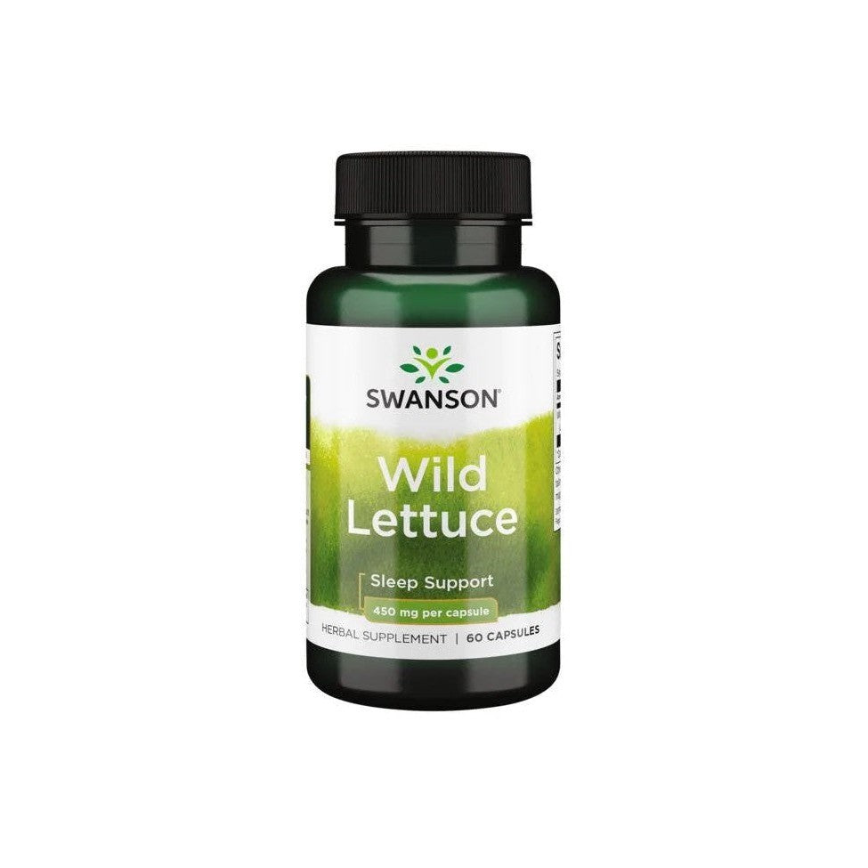 Swanson Wild Lettuce 450mg 60 caps