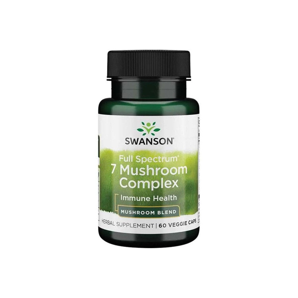 Swanson Full Spectrum 7 Mushroom Complex 60 vcaps