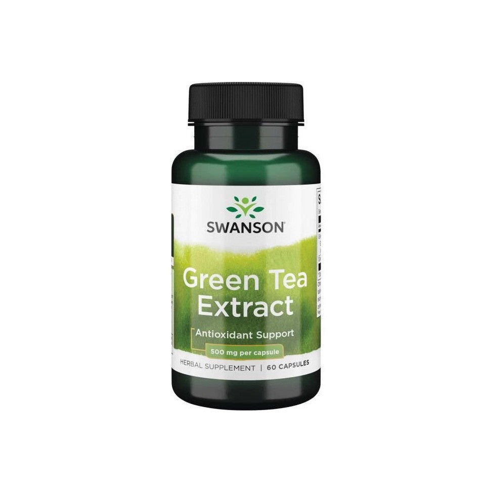 Swanson Green Tea Extract 500mg 60 caps