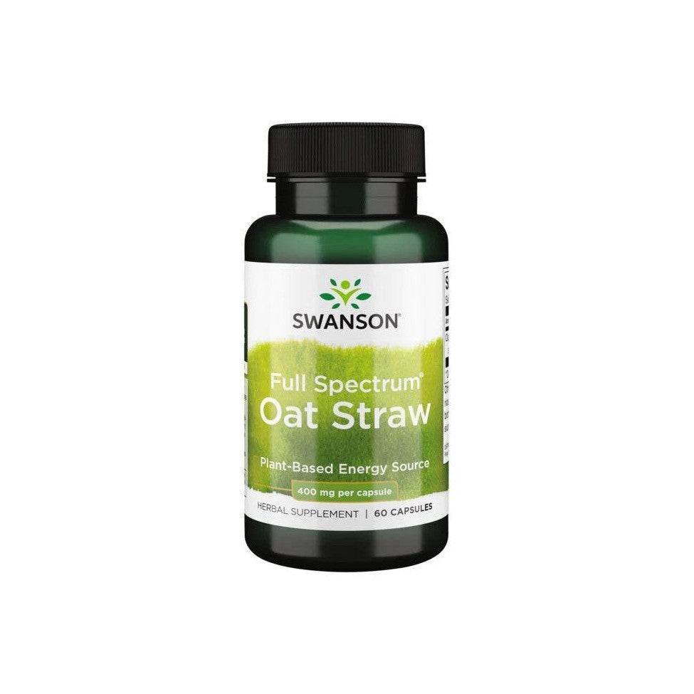 Swanson Full Spectrum Oat Straw 400mg 60 caps
