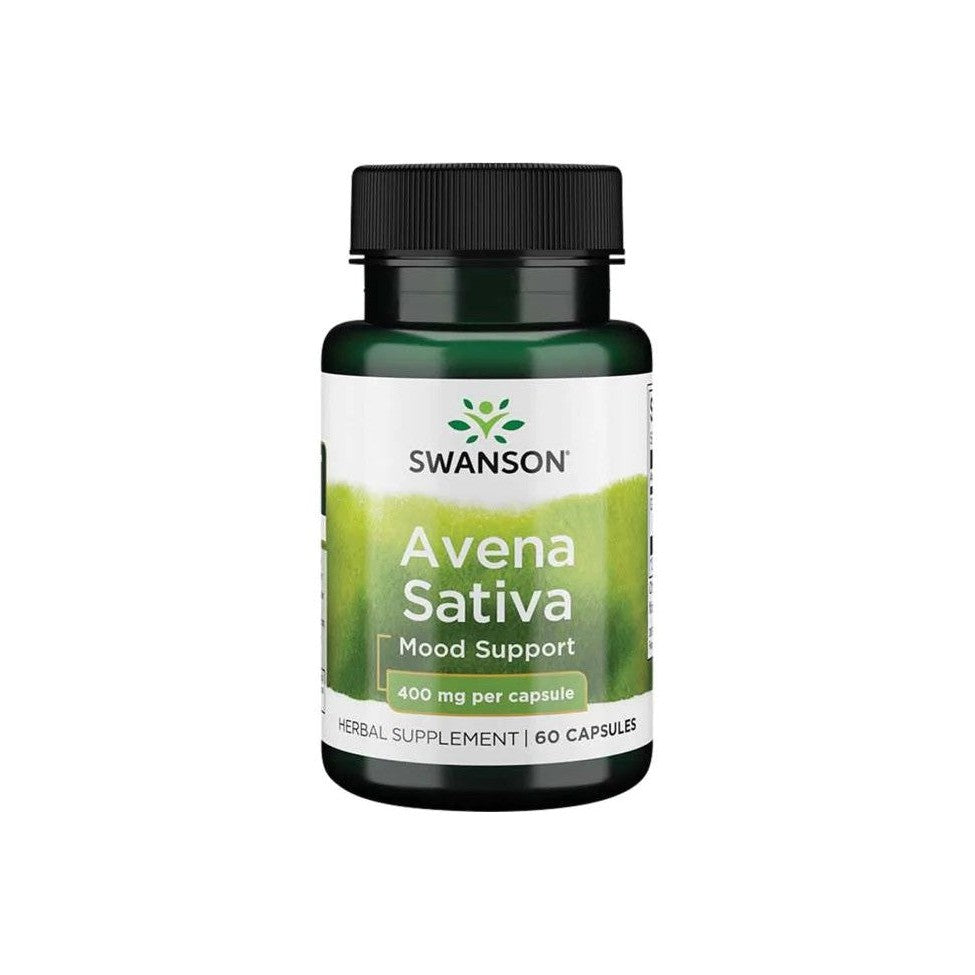 Swanson Avena Sativa 400mg 60 caps