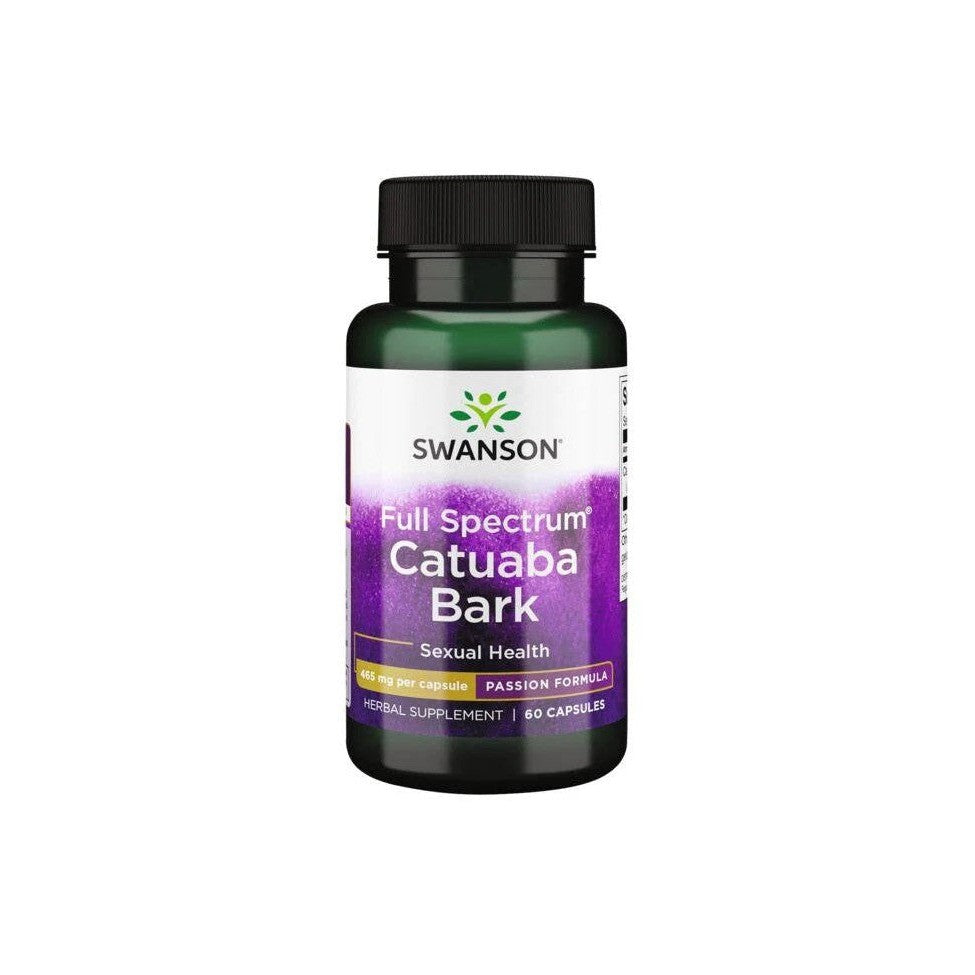 Swanson Full Spectrum Catuaba Bark 465mg 60 caps