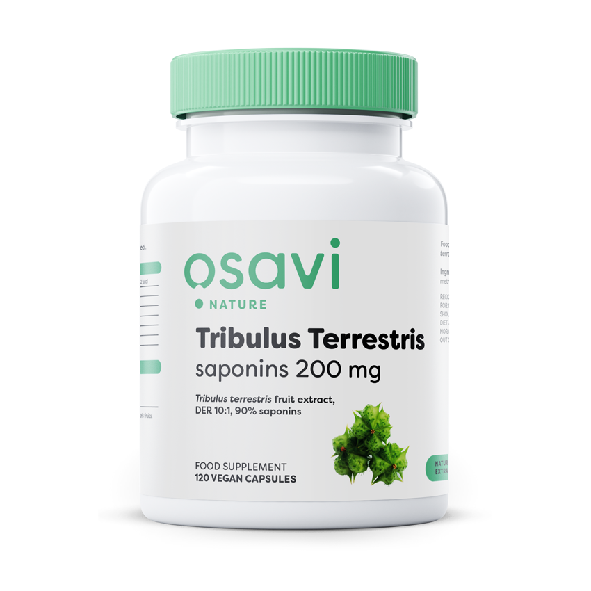 Osavi Tribulus Terrestris Saponins 200mg 120 vegan caps